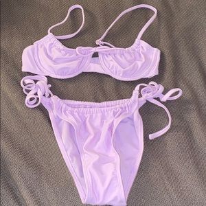 Lilac purple Bikini
